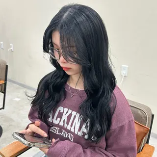 ロング MIDORI🌙 透明感/ベージュのヘアスタイル