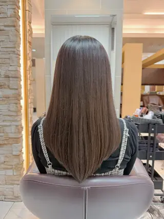 ミディアム 粕谷 夕華のヘアスタイル