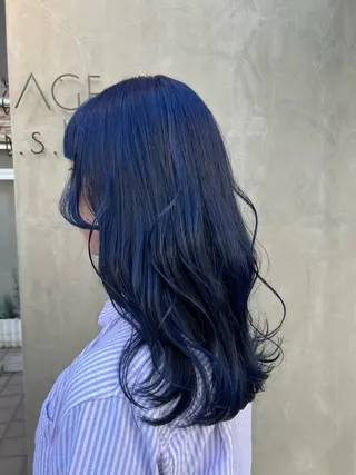 ロング カラー ブリーチカラー🫧 いぐち しょうた🫧のヘアスタイル