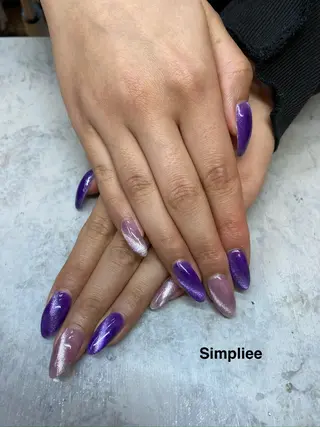 ネイル シンプリー🧚🏻 ワン👗渋谷店もえなのネイルデザイン