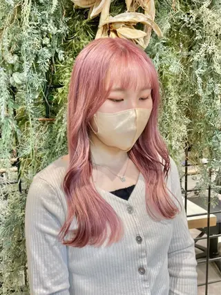 ロング カラー ヘアアレンジ マツエク・マツパ 韓国マツエク/まつパ 🎀misaki🎀のマツエク・マツパデザイン