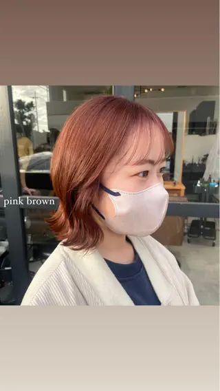 ショート カラー recipe 黒木 彩那のヘアスタイル