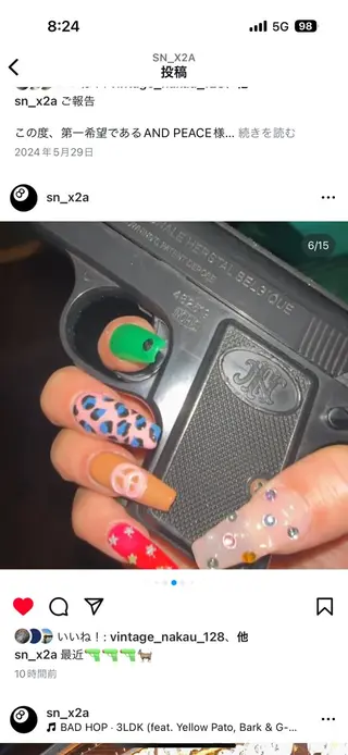 ネイル AMIKA🌹 Amaranthのマツエク・マツパデザイン