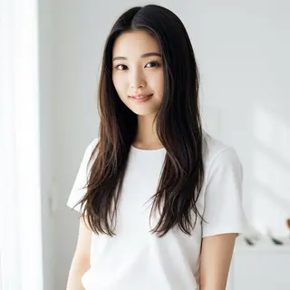 セミロング ✂︎ ｼﾝﾀｸ ✂︎のヘアスタイル