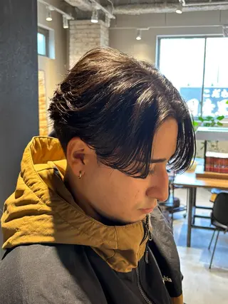 ショート パーマ メンズ パーマ職人DAIKI ツイスパ/波巻きのヘアスタイル