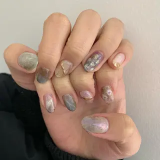 ネイル 【韓国ヘア・ネイル】 HINATA🍒のネイルデザイン