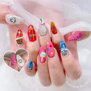 ネイル MoON...❤︎ MeGuのネイルデザイン