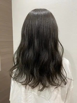 セミロング カラー 💐パーソナルカラー /市橋加菜💐のヘアスタイル