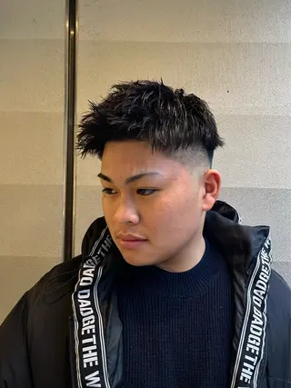 ショート パーマ 【再現性120%】 🔥龍也リュウヤ🔥のヘアスタイル