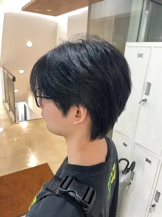 メンズ 大宮｜メンズカット ダブルカラー｜パーマのヘアスタイル