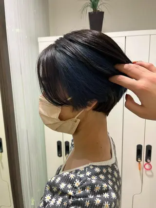 ショート ぷつっとボブ/ちゅる ピンク/mika☆のヘアスタイル