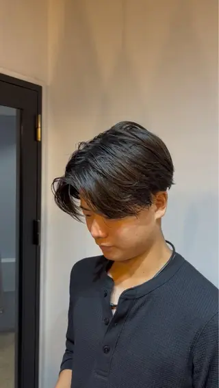 ミディアム メンズ 🇺🇸外国人風ヘア 💈N.Yuto💈のヘアスタイル