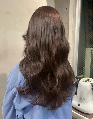 ロング カラー mee.浦和店所属・カットモデル募集 🍒/北爪まゆのヘアスタイル