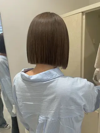 ミディアム カラー 透明感カラー🫧🌈 似合わせカット✂︎のヘアスタイル