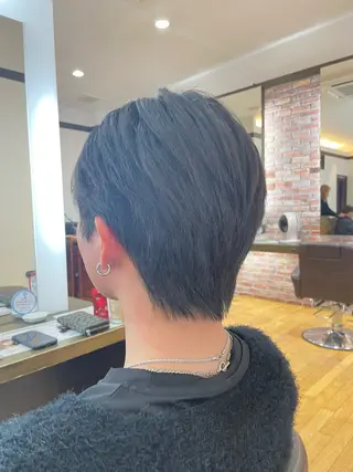 ショート メンズ 濱口 由華のヘアスタイル