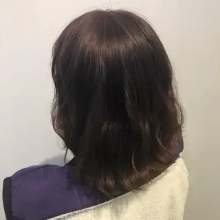 ミディアム 透明感カラー🪄 髪質改善♡田中みづきのヘアスタイル
