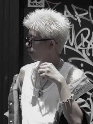 パーマ ヘアアレンジ メンズ メンズ特化❤️🔥 RIKU❤️🔥のヘアスタイル