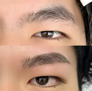 メンズ アイブロウ 𝒀𝒖𝒊 ❤︎のマツエク・マツパデザイン