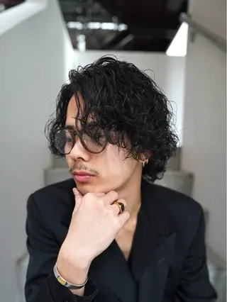 メンズ STAND/ YUOO💈のヘアスタイル