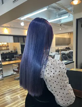 ロング カラー ハイトーンカラー ⭐️NAZUNAのヘアスタイル
