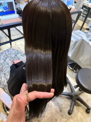 ミディアム La fith 店長 城谷颯人のヘアスタイル