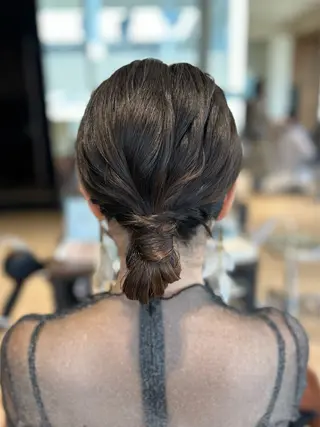 ミディアム 髙木美緒🌿 レイヤー/アレンジのヘアスタイル