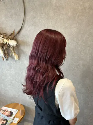 ロング カラー sea by sion所属・山村 七那のヘアスタイル