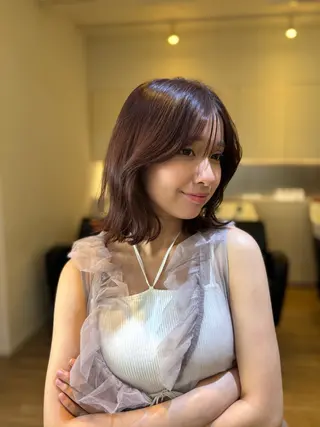 カラー Côte所属・ショート/ボブカット ゆい/Côte表参道のヘアスタイル