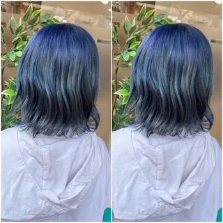 ミディアム カラー 全席個室　暖色カラー Zina松園優香🌸のヘアスタイル