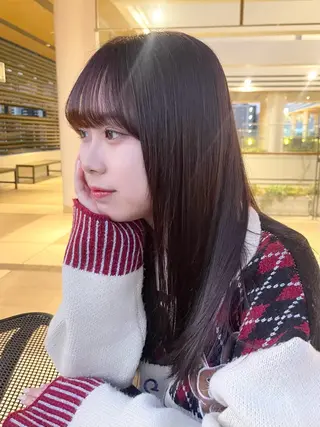 セミロング 園田 渉 ◤SHIKIO◢のヘアスタイル