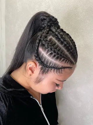 セミロング エクステ＊美髪サロン /KR2S河内長野店のヘアスタイル