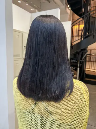 セミロング カラー ヘアアレンジ yuka .のヘアスタイル