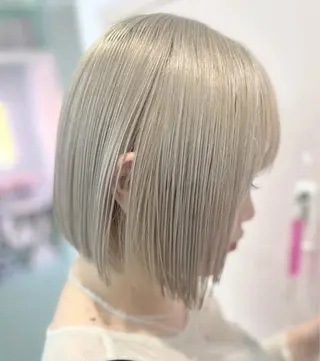 ショート カラー amane໒꒱·うる 艶トレンドガーリーのヘアスタイル