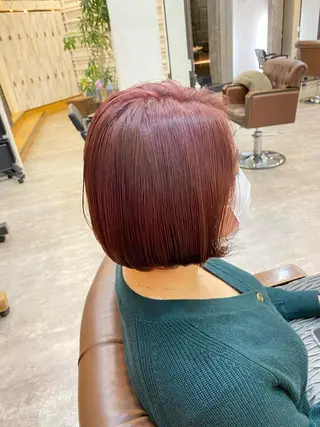 ミディアム カラー 🟢NEGi🟣 🫧髪質改善のヘアスタイル