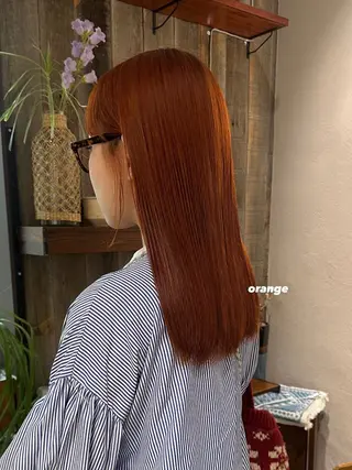 セミロング カラー 暖色カラー/レイヤー 🌙 オノユリカのヘアスタイル