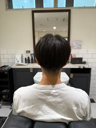 ミディアム メンズ 似合わせカットパーマ 長峯丈士のヘアスタイル