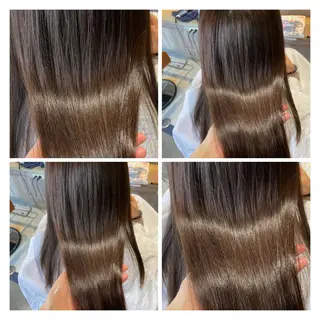 ミディアム 髪質改善艶髪 ℍ𝔸ℝ𝕌𝕂𝔸のヘアスタイル