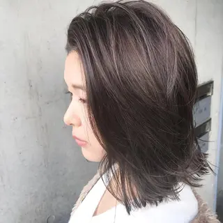 ミディアム カラー 韓×中くびれヘア💋 髪質改善宇塚元哉💓のヘアスタイル