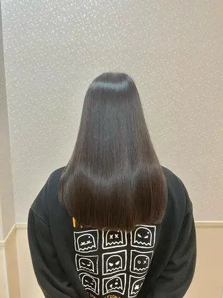 セミロング ハルキミナトジャパン所属・藤田優介 [大宮/縮毛矯正]のヘアスタイル