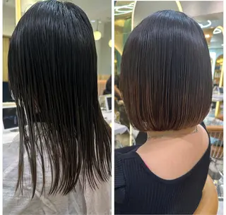 ショート 🛑柔らか透明感 カラー🛑大谷のヘアスタイル