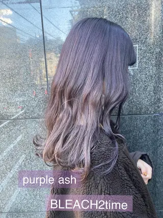 ミディアム カラー 舟橋 りんかのヘアスタイル