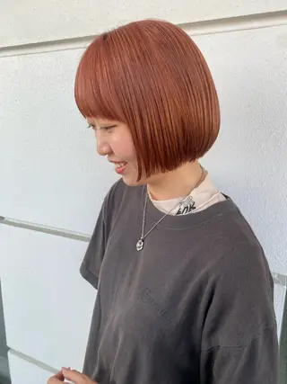ショート カラー 髪質改善特化🥣🫧 天神美容室のヘアスタイル