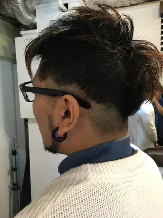 ショート メンズ Lolonois池田 代表 鍜治本颯太のヘアスタイル