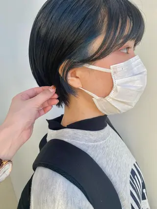 ショート カラー ヒラノホナミ 🫧髪質改善🫧のヘアスタイル