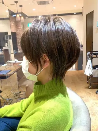 ショート 無料カットモデル/ ショート特化/荒砂のヘアスタイル