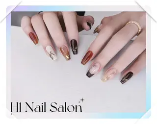 セミロング H1 ネイル サロンのネイルデザイン