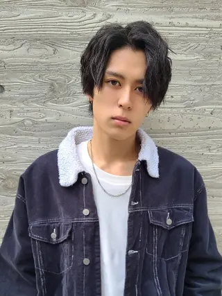 メンズ ショート パーマ KAZUMA /メンズ特化/パーマのヘアスタイル