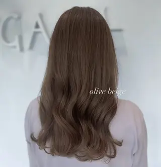 ロング カラー 透明感カラー／ 艶感カラー／RAMUのヘアスタイル
