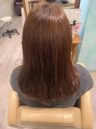 セミロング カラー 豊田 さくらのヘアスタイル