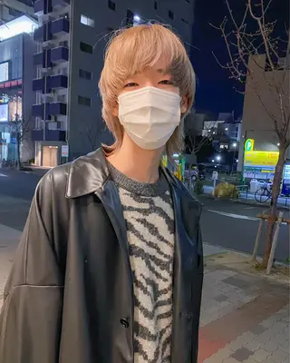 カラー メンズ 栄/矢場町 三井太朗のヘアスタイル